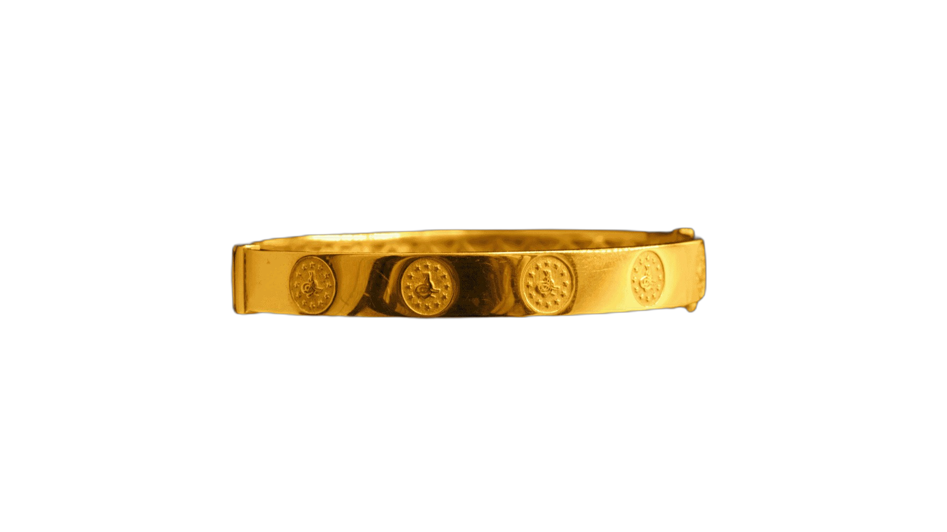 Gold Bangle Bracelet