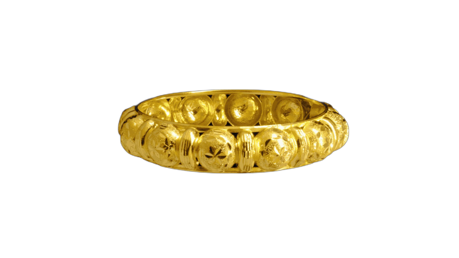 Gold Bangle Bracelet