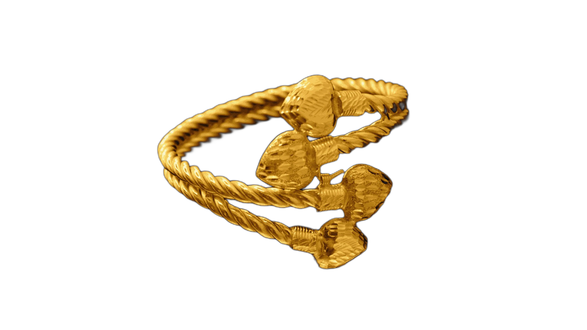 Gold Bangle Bracelet