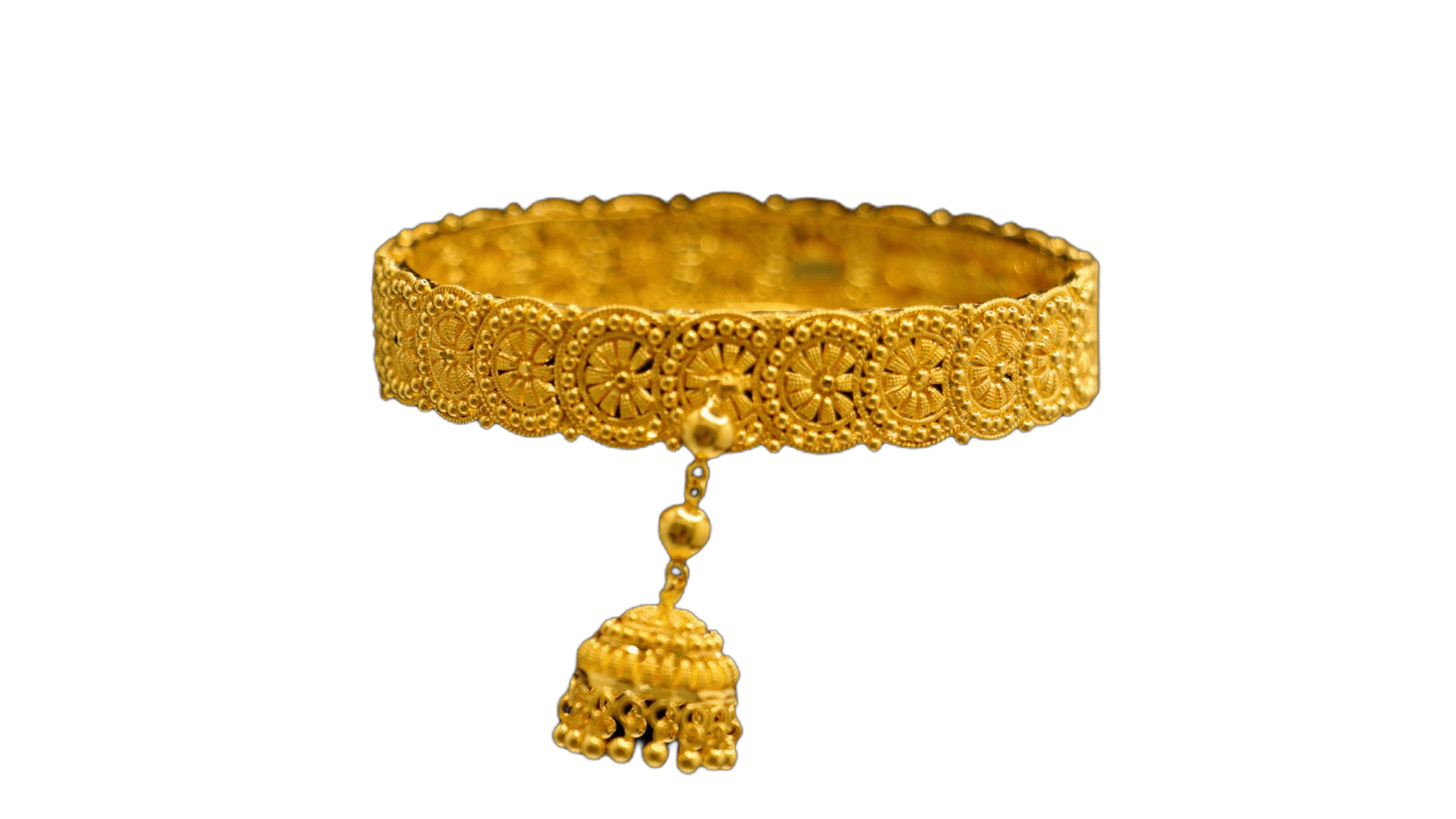 Gold Bangle Bracelet