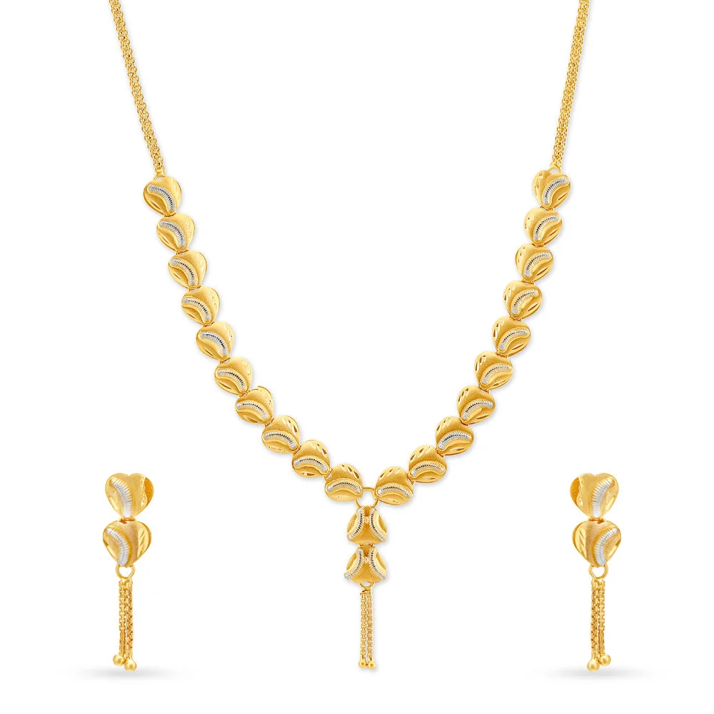 Maysoora 21K Yellow Gold Necklace