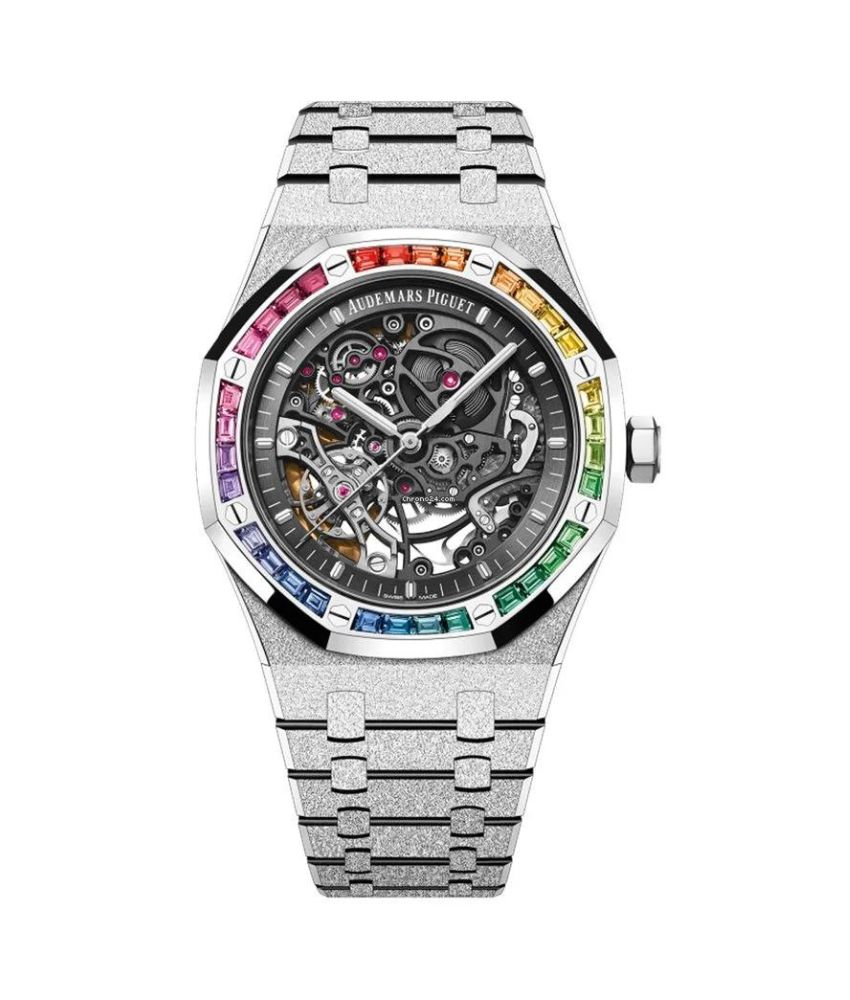 Audemars Piguet Royal Oak 15412BC.YG.1224BC.03 Frosted Gold Grey Dial