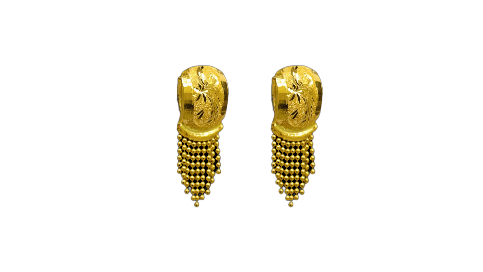 21K Gold Earrings