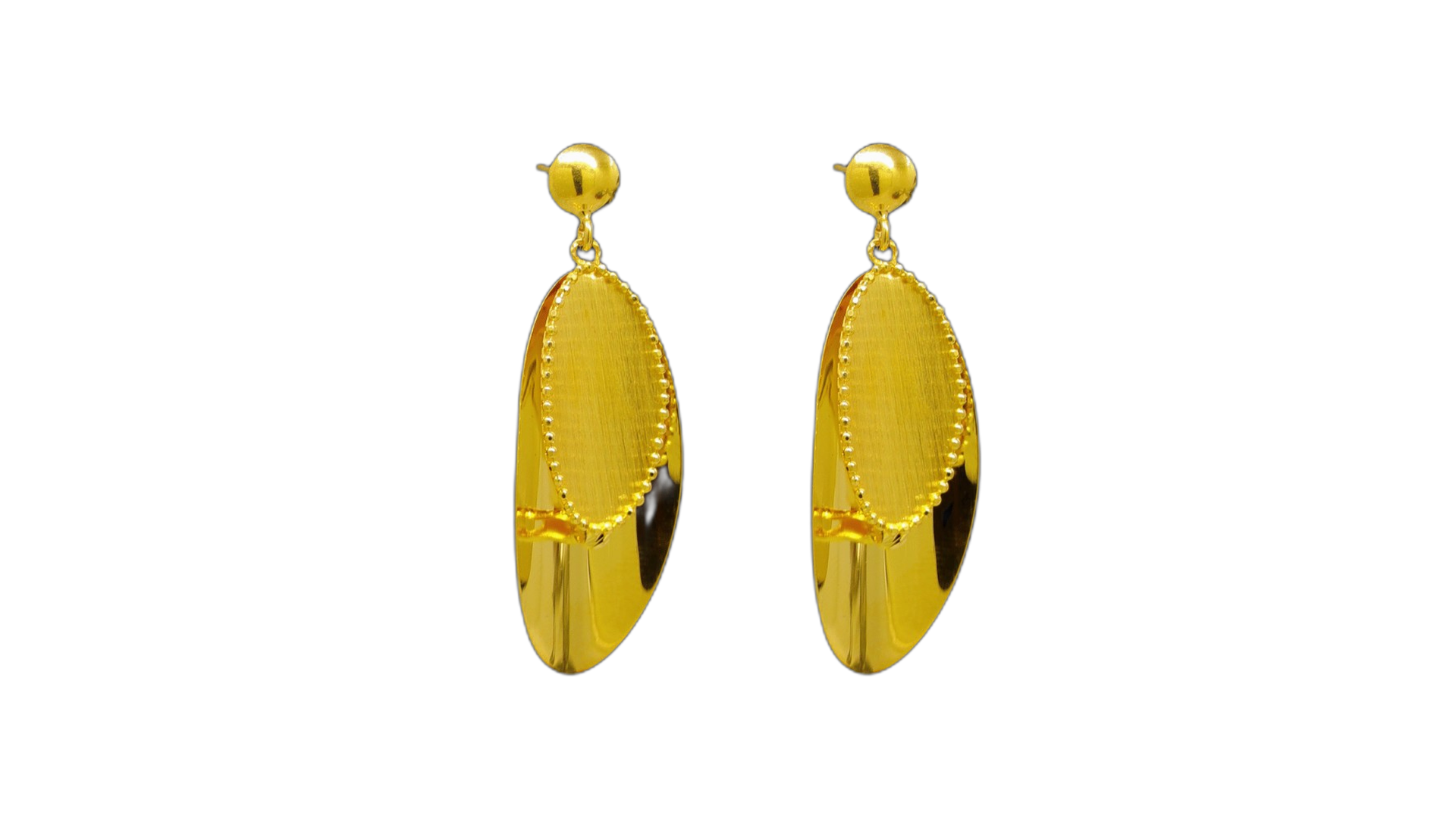 21K Gold Earrings