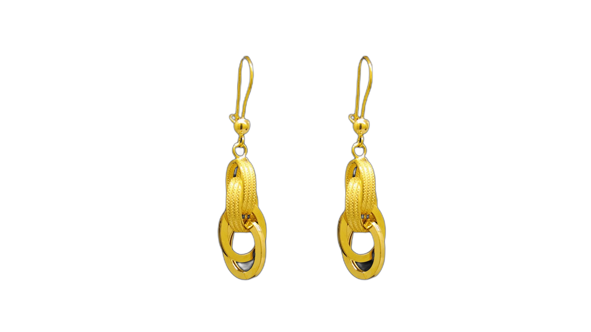 21K Gold Earrings