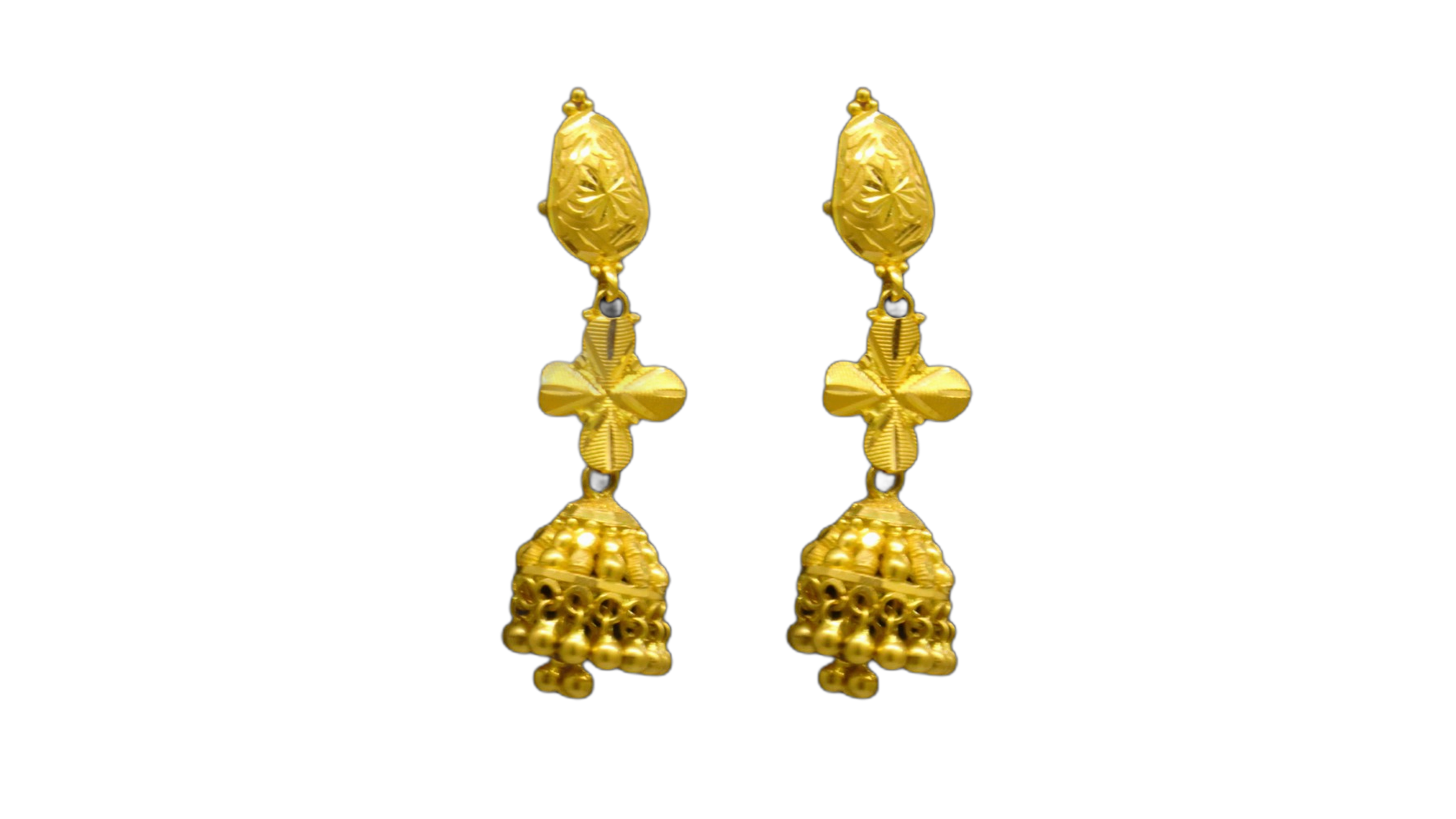 22K Gold Earrings