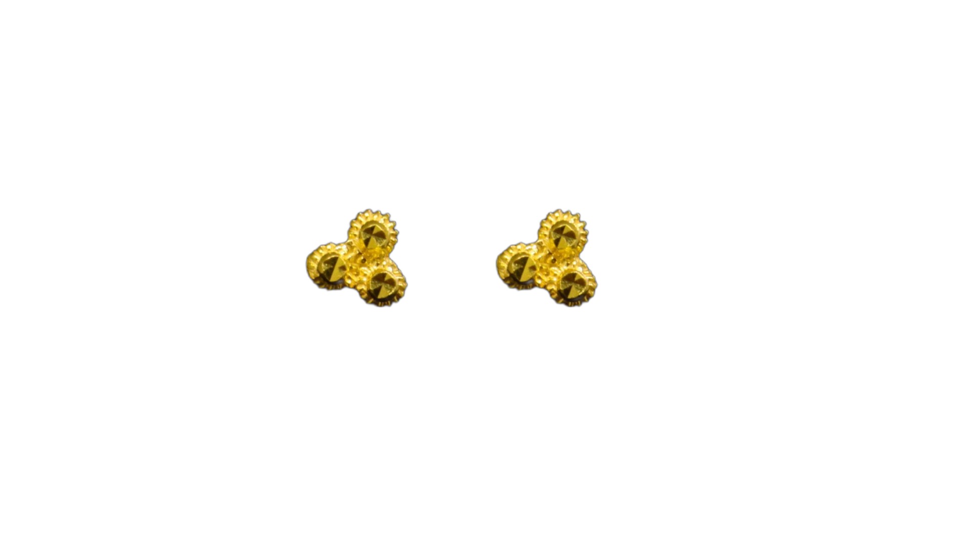 21K Gold Earrings
